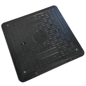 Quality Roadway Use 400mm Diameter Round BMC Composite Manhole Cover for sale