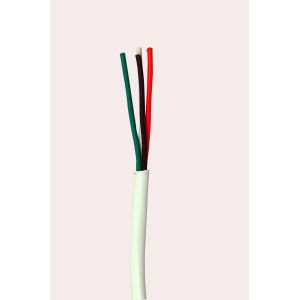 Buy cheap 18AWG Strabded Bare Copper Speaker Cable Riser Rate White Jacket from wholesalers