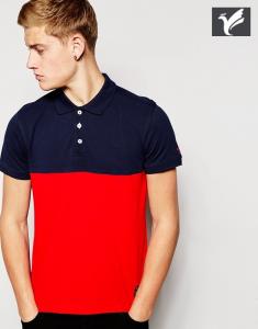China 100% cotton color combination polo shirt custom polo shirt  polo t shirts mens on sale
