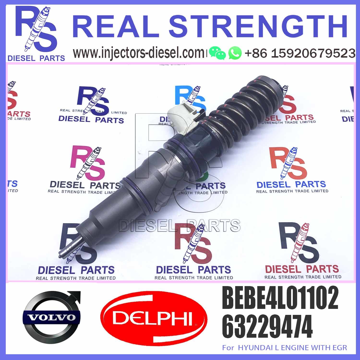 Diesel Fuel Common Rail Injector BEBE4L01001 BEBE4L01002 BEBE4L01102 For E3.5 New Technology