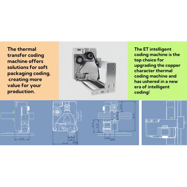 Industrial Grade Thermal Transfer Over Printer For Expiry Dates And Barcodes