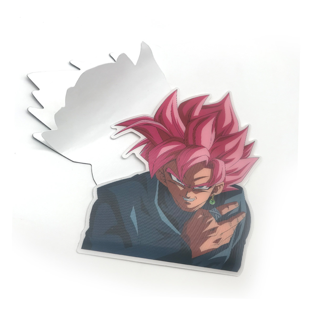 Wholesale Cartoon Die Cut Lenticular Sticker Custom Printing Laptop Car Window 3D Anime Motion Sticker