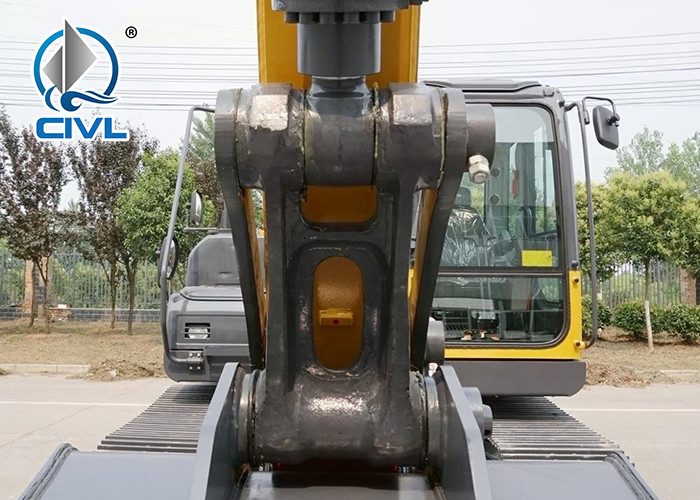 CVXE200C Hydraulic 20 Ton Crawler Excavator Hydraulic System High Efficiency Digger Mining Excavator Yellow color