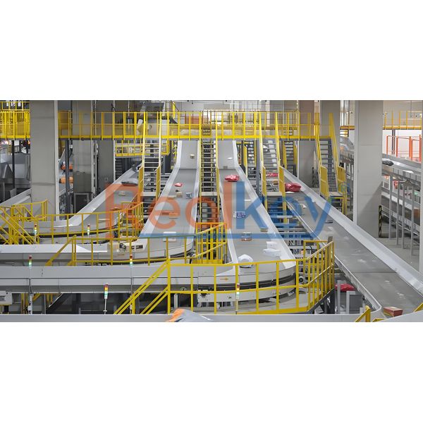 Customized Warehousing Conveyor Belt Conveyor Equipment For Courier Services