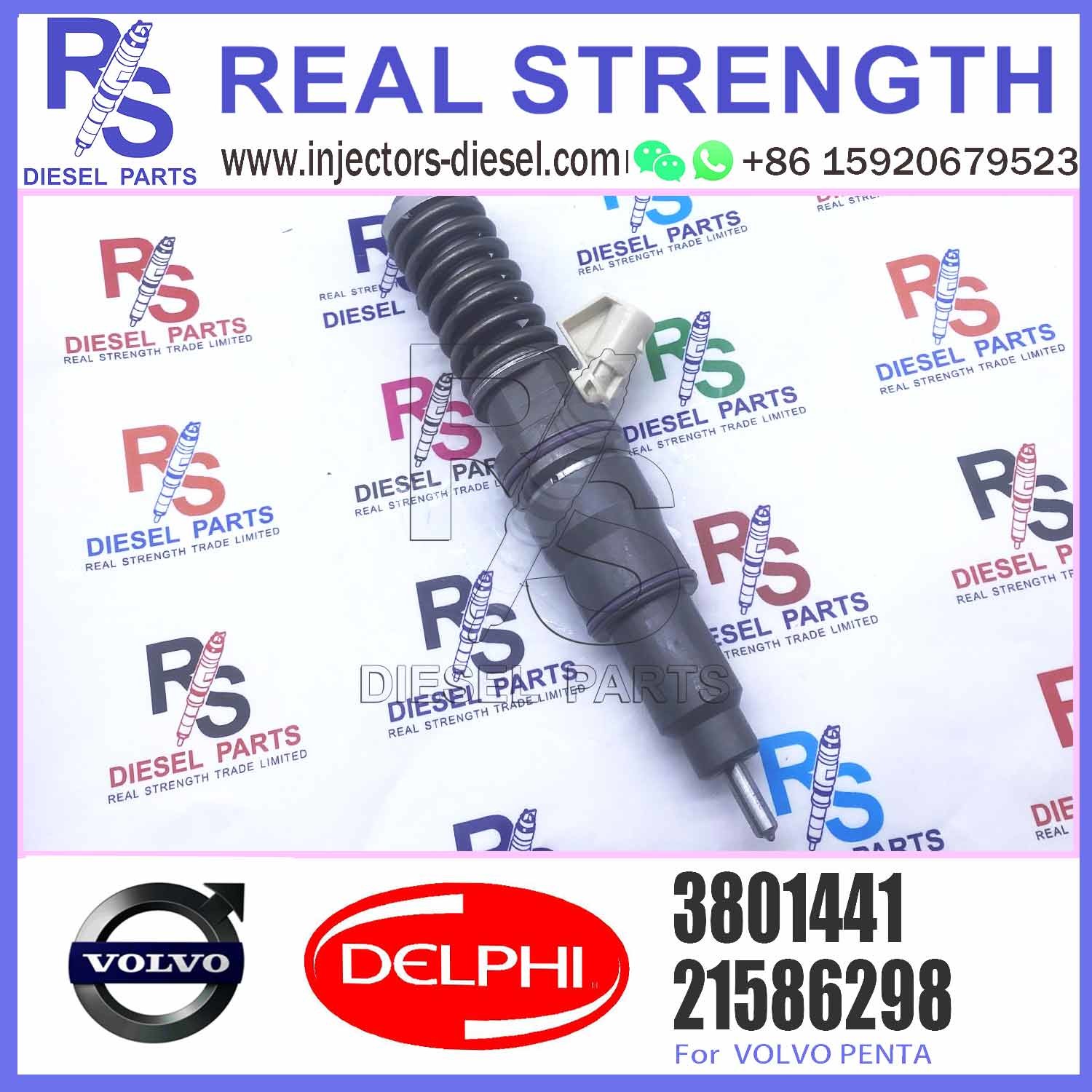 21586298, 3801441 BEBE4C17001 9.5 MM BORE L235PBC E1 VOL-VO / VOL-VO PENTA VOL-VO PENTA
