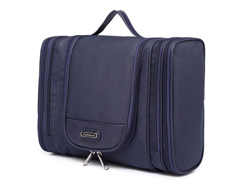 Tear Resistant Polyester 24cm Height Makeup Travel Organizer