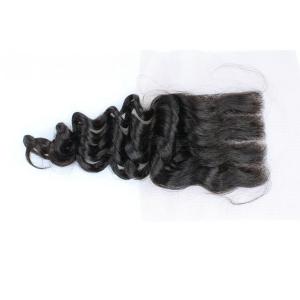 China Wholesale High Quality Cheap Bangs Lace Closure Tangle Free  Human Hair Lace Closure on sale