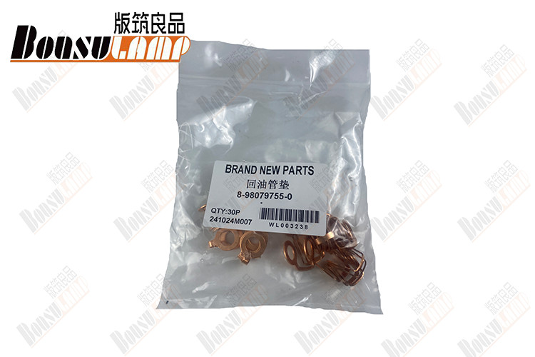 8-98079755-0 Leak Off Pipe Joint Bolt Gasket for Isuzu 6HK1 8980797550