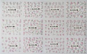 Fingernail Stickers Nail Art Nail Stickers Self-Adhesive Nail Stickers 3D Nail Decals-BLEJ