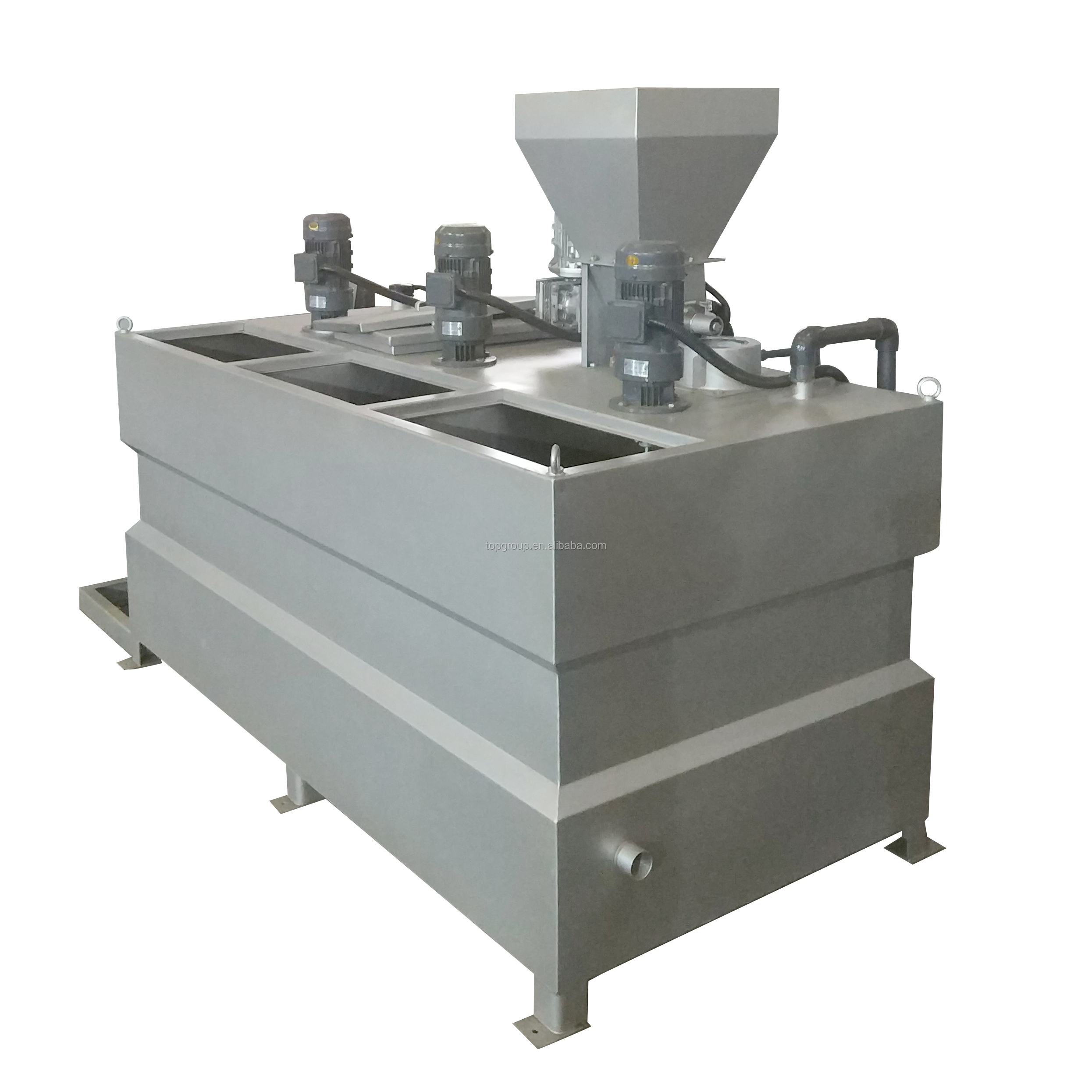 DS Capacity 5-640kgs/h/set Volute Type Dewatering Screw Press for Sewage Sludge Treatment