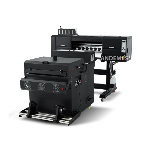 Buy DTF Printing Dual I3200 Head T-Shirt Printing Machine 24'' Print Width Powder Shaking Machine at wholesale prices