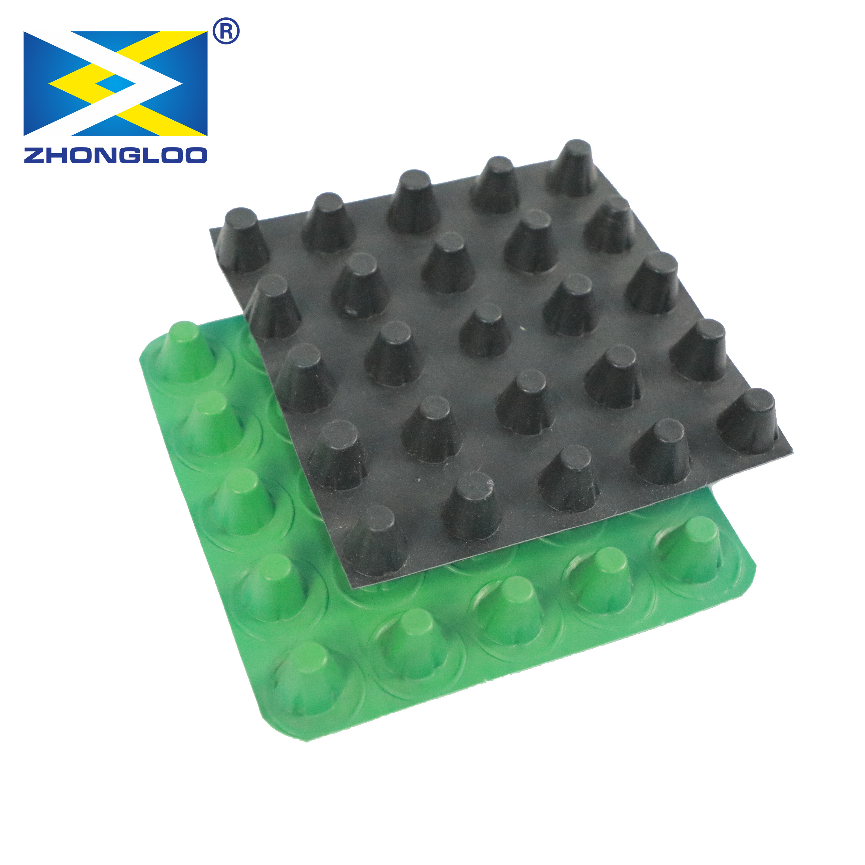 ODM HDPE Dimpled Drainage Membrane Board For Urban Landscaping Project
