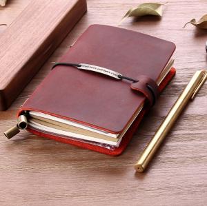 China Opp Pack ROHS Custom Leather Notebook Covers Calendar 3C Sewing on sale