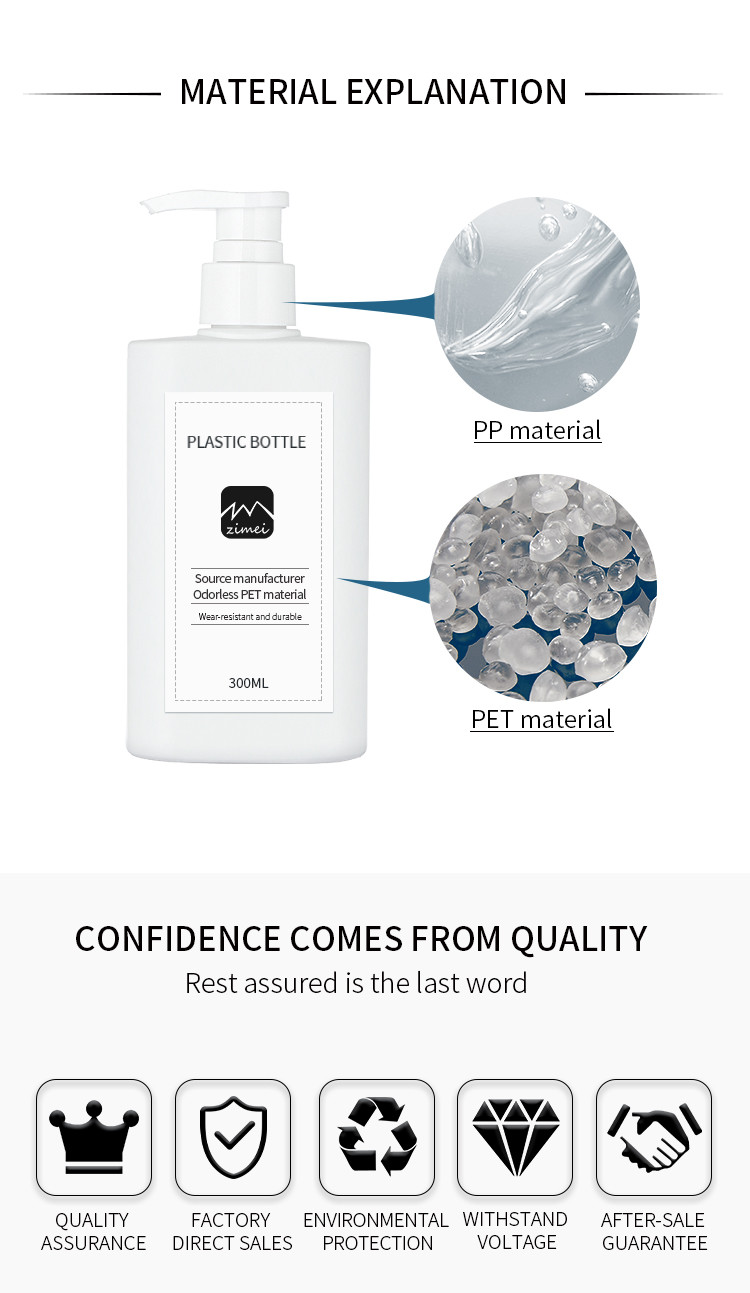 Matte White 200ml printed lotion packaging body wash pump lotion baby shampoo and conditioner bottle