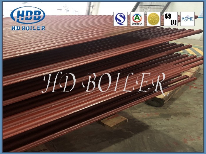 Fireproof Boiler Membrane Wall , Water Tube Boiler Wall Coal Fired
