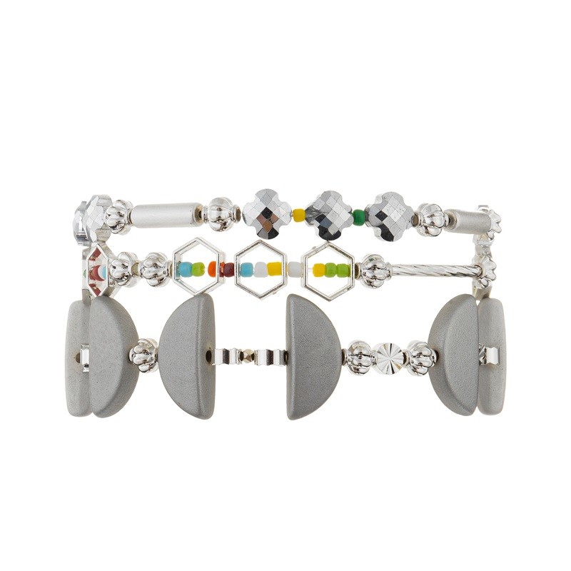 Affordable Boutique Handmade Adjustable Bracelet Silver Plated For Party