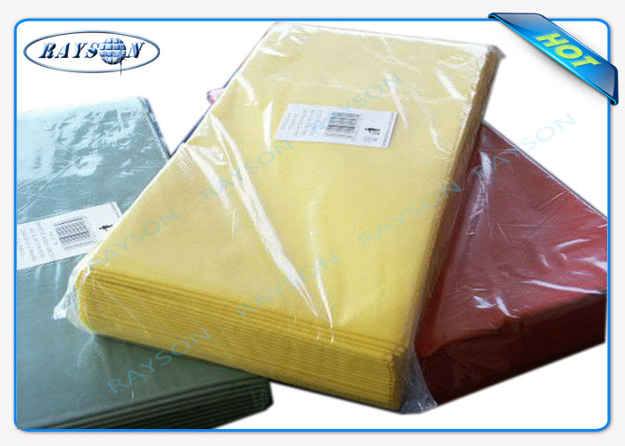 Disposable Table cloths Made from Polypropylene Non Woven Fabric of Full Range Colors