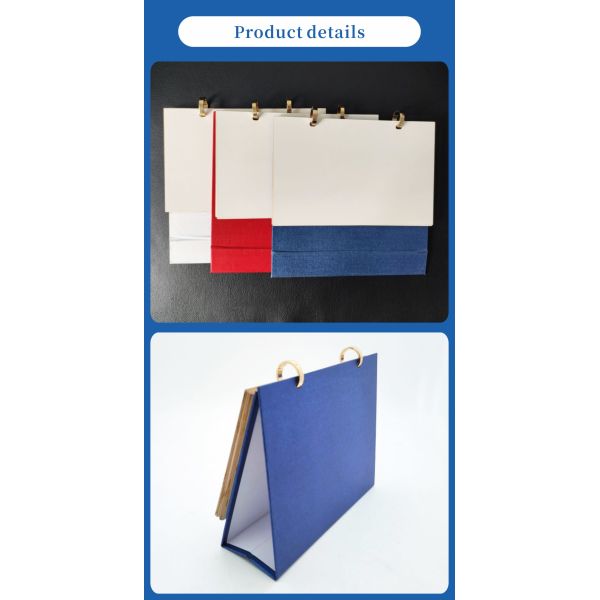 ZELOYAUT Sublimation Blanks Desktop Calendar for Promotional Business Gift Advent Calendar for Home Decor and Office