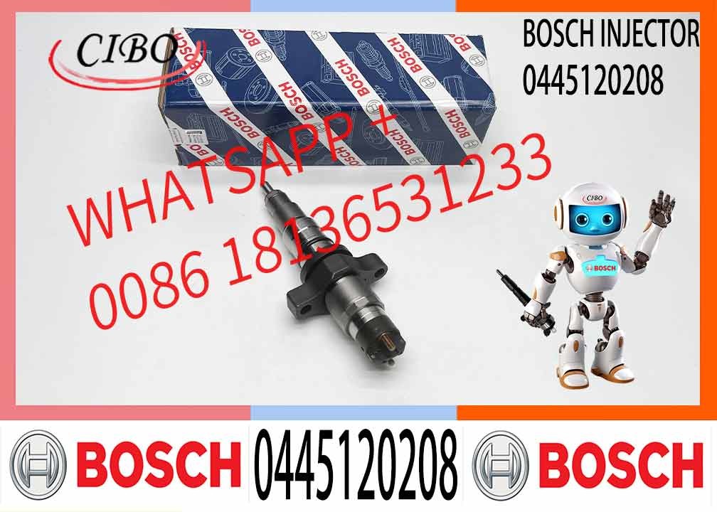 0445120208 Common Rail Injector 0 445 120 208 Auto Parts Injection 0445 120 208 Fuel Unit Injector 5254688 for Engine Ca