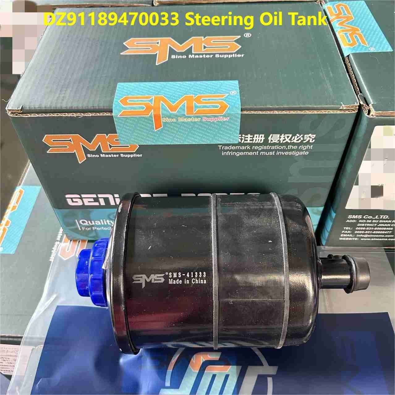 DZ91189470033 Steering Oil Tank SHACMAN Truck Parts
