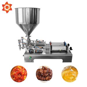 Adjustable Semi Automatic Filling Machine , Glass Milk Bottle Filling Machine