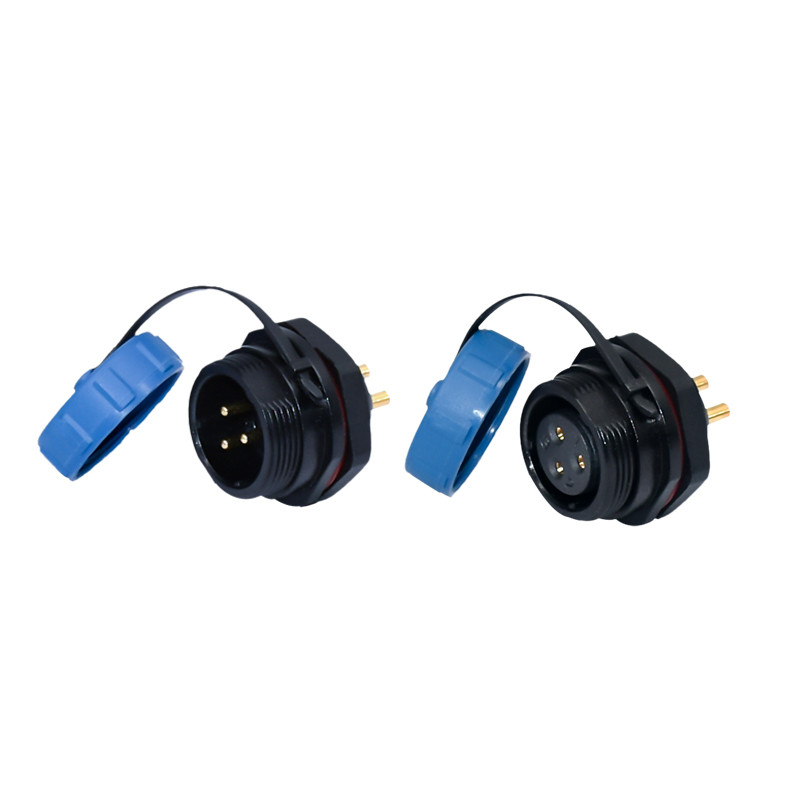 Waterproof IP68 Weipu Connector SP13 17 21 Series Female To Male High Power Connector