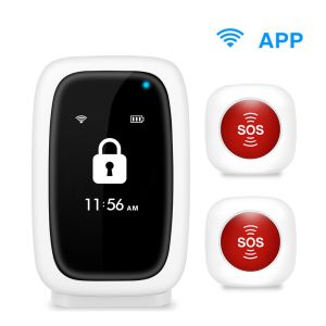 Quality Tuya SOS Alarm System with 2 SOS Buttons(KOS-608108D) for sale