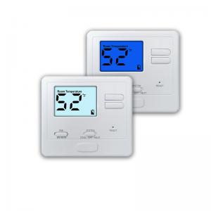 Quality 24 Volt Air Conditioning Digital Heating Thermostat Single Stage , Wired Room Thermostat For Gas Central Heating for sale
