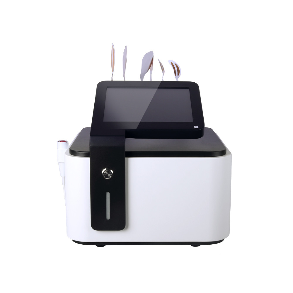 Ems Rf Muscle Stimulation Face Sculpting Machine 6Patches Operating Handle