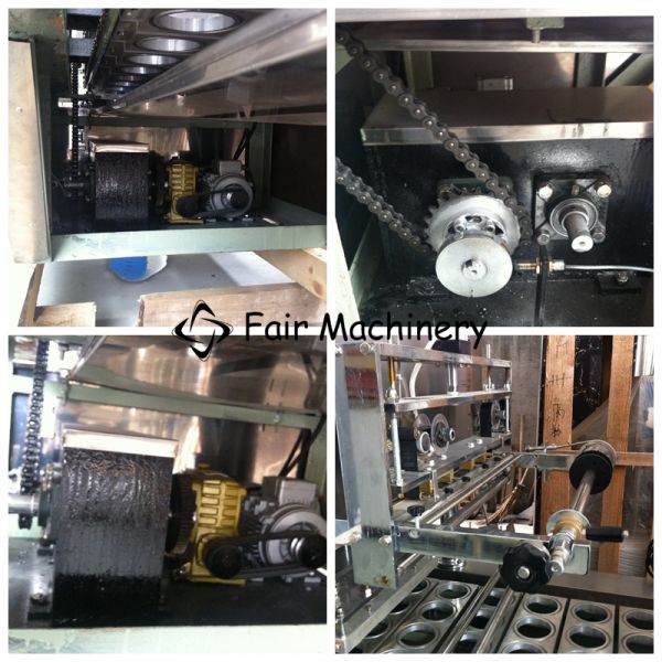 380V 50Hz Cup Filling Sealing Machine Foil PP PE PET Cup for Yogurt 3PH