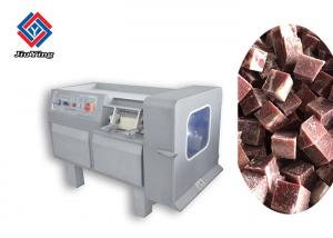 Quality Hygienic Commercial Frozen Meat Processing Machine / Meat Dicer Machine for sale