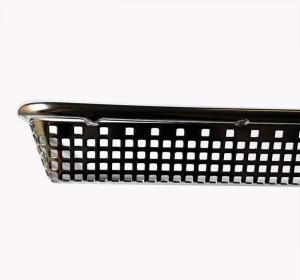 China Custom Size 316l Stainless Steel Wire Mesh Tray For Meat Roasting on sale