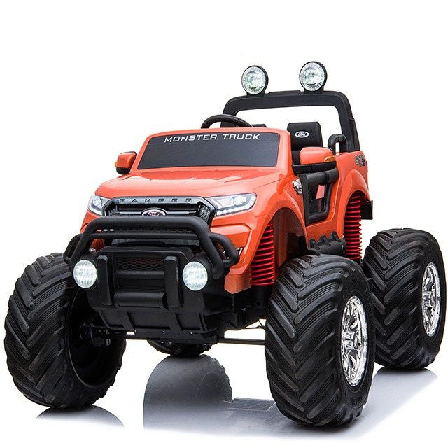 2022 Baby Licens Electric Car Monster Truck Ride On Car for Kids and Battery Powered