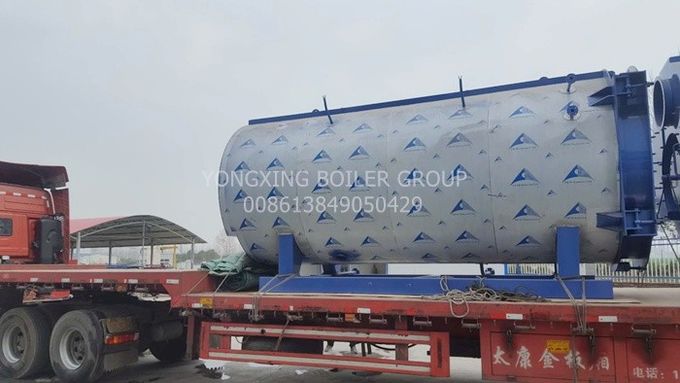 2 Ton Gas Fired Hot Water Boiler PLC Touch Screen For Wine Industry Production Line