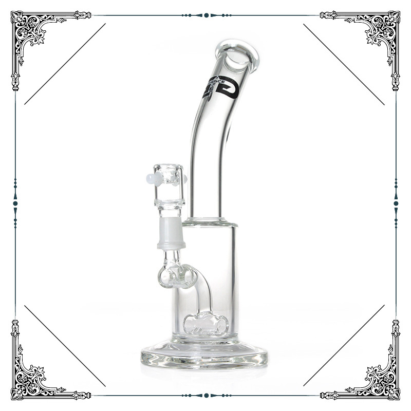 10'' Grace Glass Smoking Water Pipes With Inline Perc Bongs Glass Water Pipes
