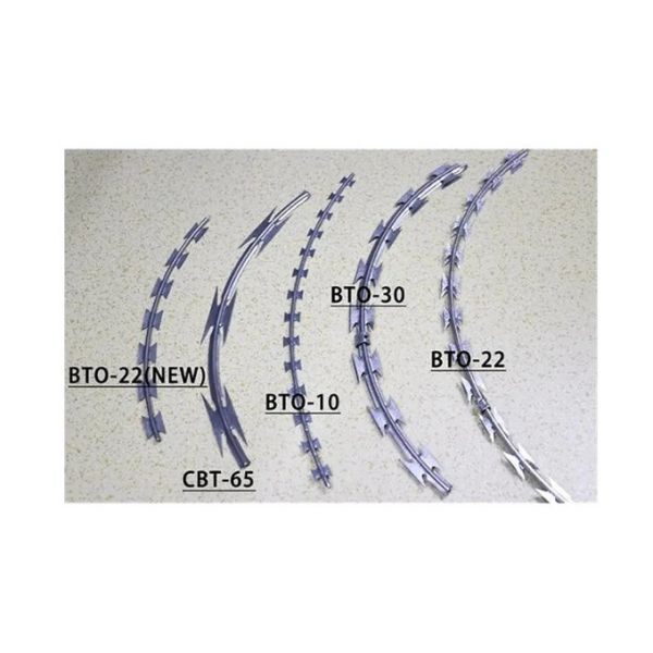 Galvanized Blade Wire Razor Barbed Wire Mesh Hardware Supplies