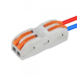 China Compact Mini Universal Wire Connectors Push In Terminal Block on sale