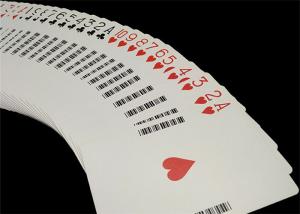 China Unique Plastic Playing Cards 0.3mm Thickness Personalized PVC Playing Cards on sale
