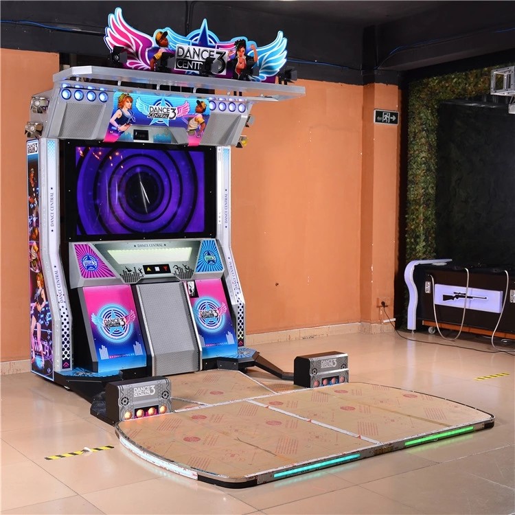 55" HD Coin Operated Music Machine Dance Central Stereo System For Plaza