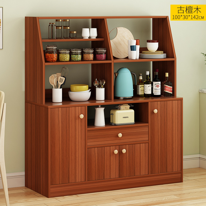 Single Drawer Kitchen Sideboard Cabinet , 142cm Height Modern Buffet Cabinet