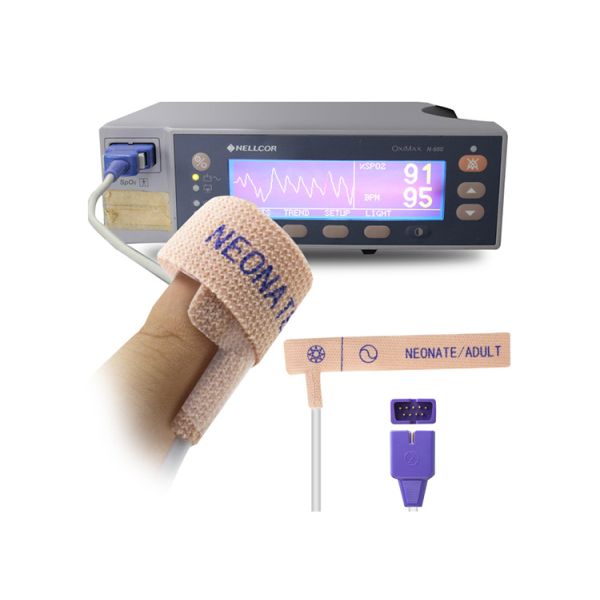 Medical Materials Nellcor Disposable Spo2 Sensor Long Lasting Neonatal Adult Spo2 Sensor