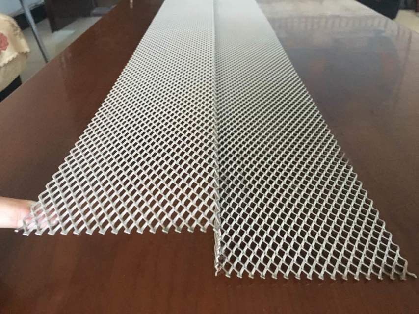 35cm Width Aluminium Galvanized Expanded Metal Mesh Sheet 1.5mm Thickness