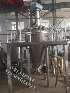 Quality Industrial Agitated Vacuum Dryer , Remote Control Rotary Cone Vacuum Dryer for sale