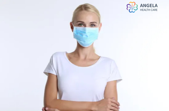 Hot Selling Blue Melt Blown Nonwoven Disposable Face mask Surgical Disposable Face Mask