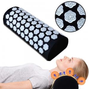 Quality Yoga Block / Yoga Props Lotus Acupressure Massage Pillow For Neck / Body Muscle Relaxation for sale