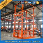 5T 6m Warehouse Hydraulic Guide Rail Freight Lift Elevator Vertical Goods Lift