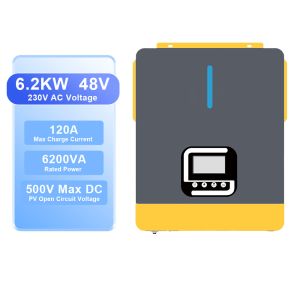 Quality 6200W Hybrid Solar Inverter 48V 230V with MPPT and WiFi for sale