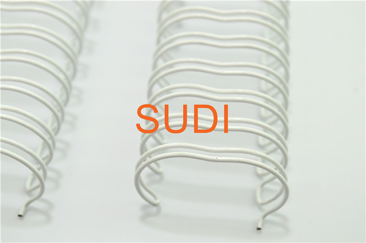 Coated Steel 2:1 Pitch 41.27mm Wire Spiral Binding Coils