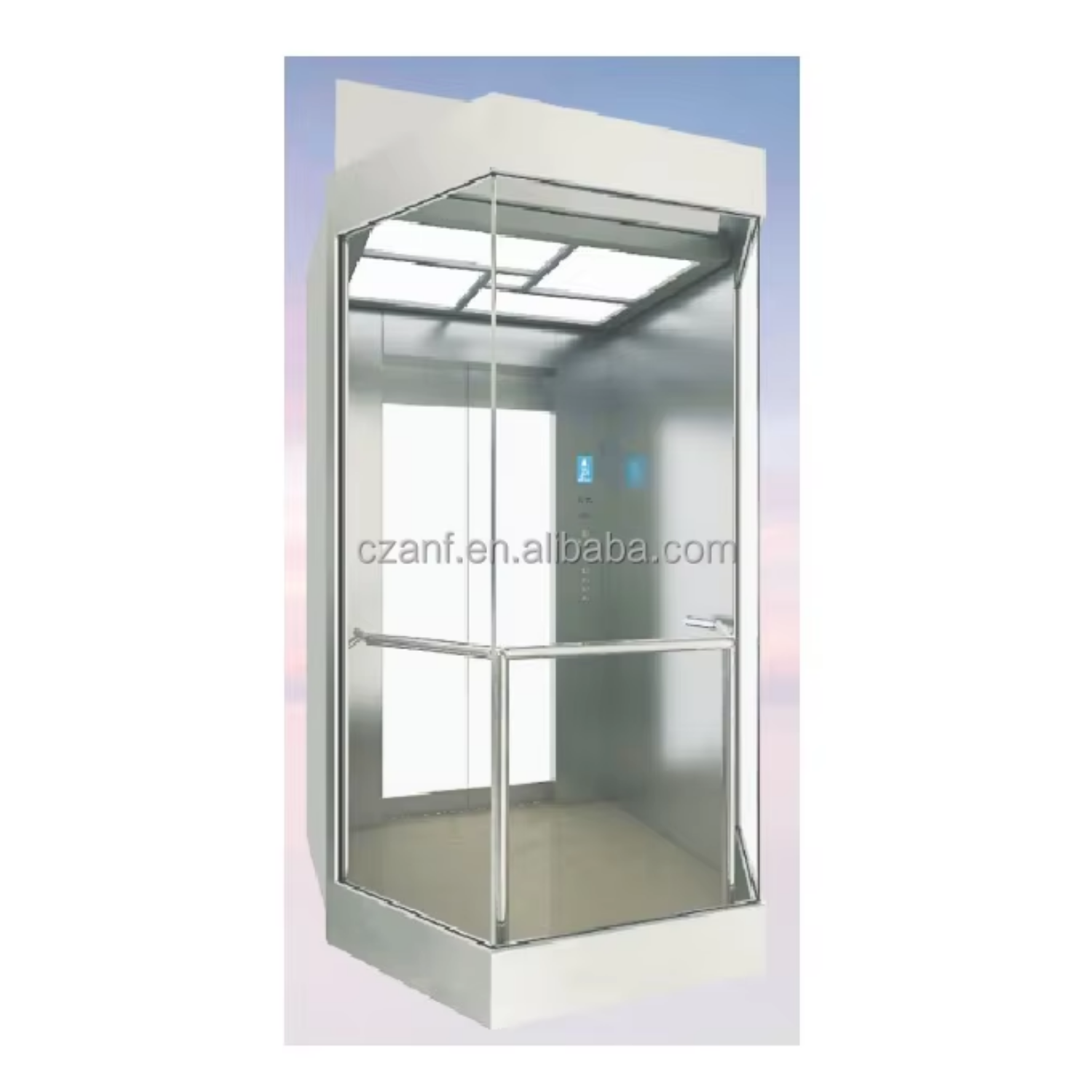 High Quality Fast Shipping High-Speed Sightseeing Elevators Easy Operation Maintenance Safe Durable Modern Style Glass