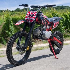 Quality 125cc Middle Size Dirt Bike Motorcycle Electric / Kick Start With Manual Clutch for sale